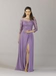 AGNESE&MARIE COUTURE - ABITO LUNGO LILLA - 3 - Abiti da sposa, sposo e cerimonia eleganti a Palermo