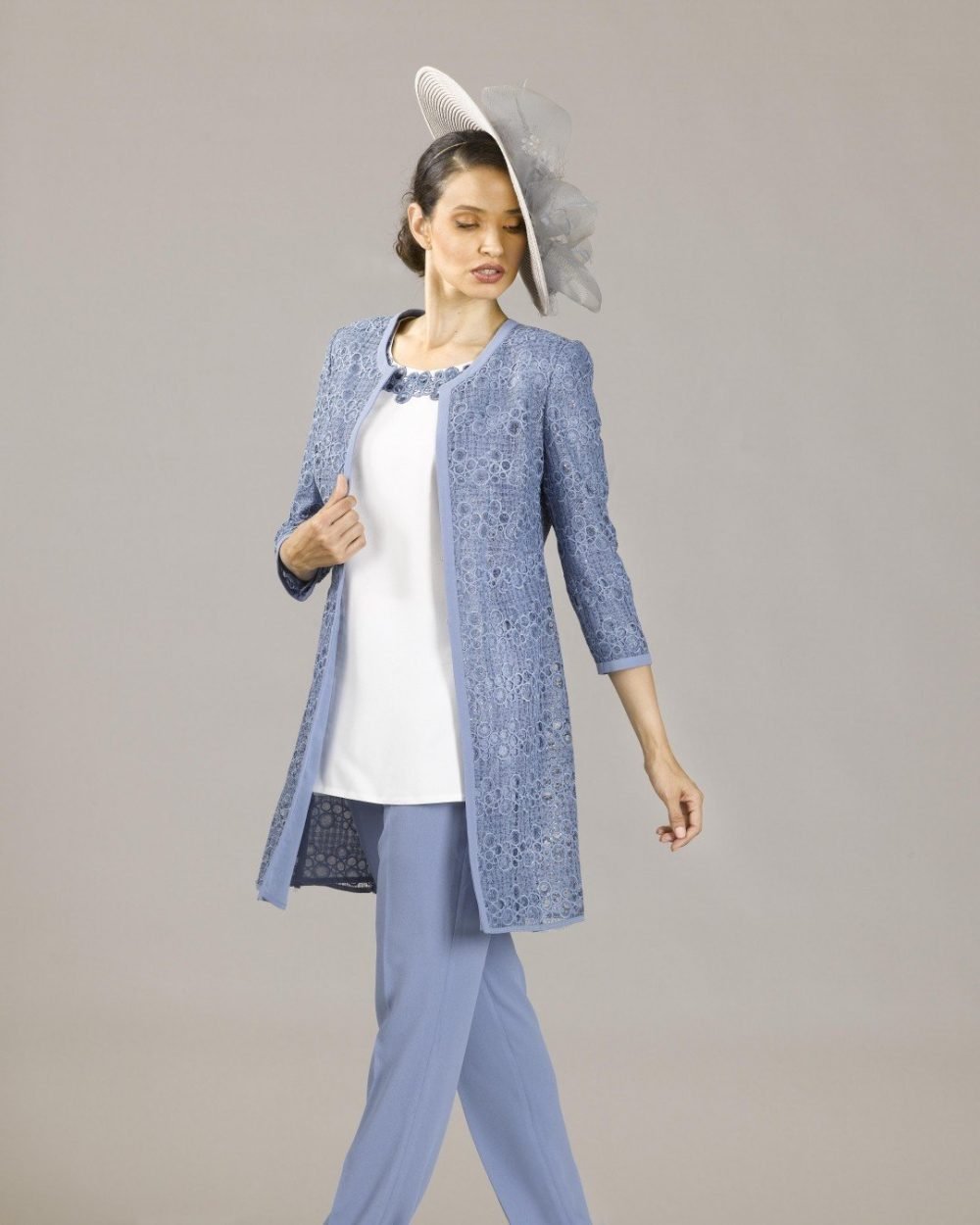AGNESE&MARIE COUTURE - COMPLETO BLUE - 1 - Abiti da sposa, sposo e cerimonia eleganti a Palermo