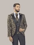 ARAX GAZZO MIRANDA BLACK GOLD - Atelier Acquaviva - Negozio di abiti da sposa, sposo e cerimonia a Palermo ARAX GAZZO MIRANDA BLACK GOLD - 3 - Abiti da sposa, sposo e cerimonia eleganti a Palermo
