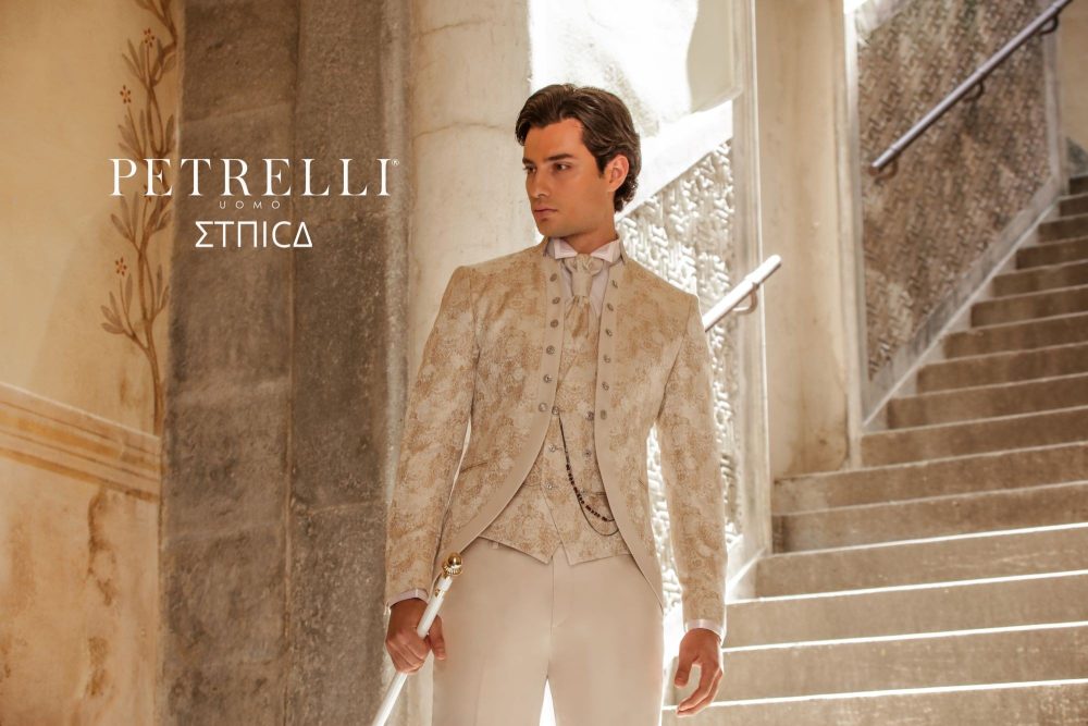 PETRELLI - ABITO SPOSO ETNICA - 1 - Abiti da sposa, sposo e cerimonia eleganti a Palermo