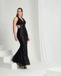 YADA COUTURE - ABITO LUNGO NERO - 3 - Abiti da sposa, sposo e cerimonia eleganti a Palermo