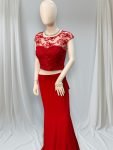 Completo Cerimonia Soani Rosso Top Pizzo Gonna Aderente - Set Due Pezzi - Atelier Acquaviva - Negozio di abiti da sposa, sposo e cerimonia a Palermo Completo Cerimonia Soani Rosso Top Pizzo Gonna Aderente - Set Due Pezzi - 11 - Abiti da sposa, sposo e cerimonia eleganti a Palermo
