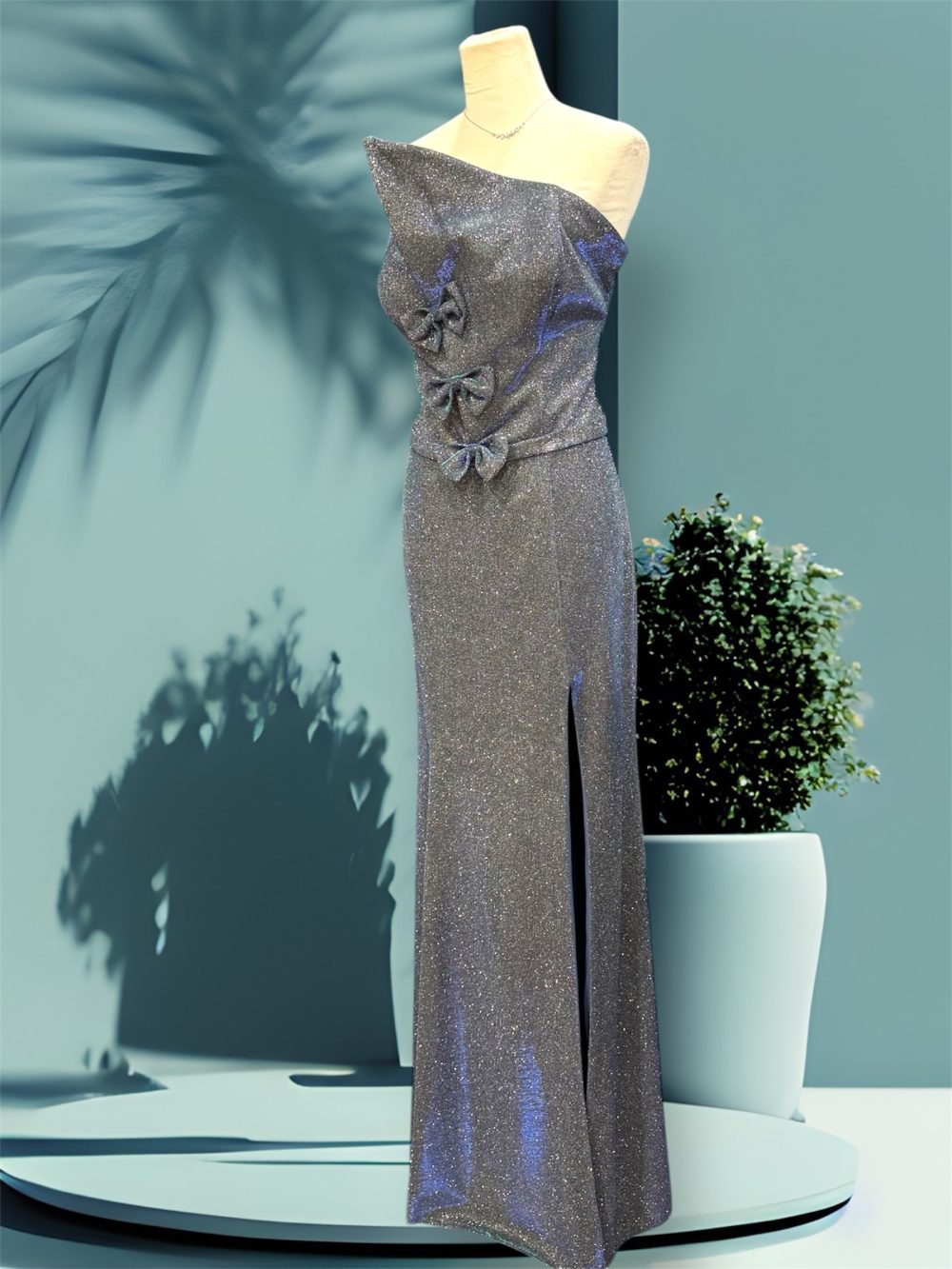 Abito lurex Soani - 1 - Abiti da sposa, sposo e cerimonia eleganti a Palermo